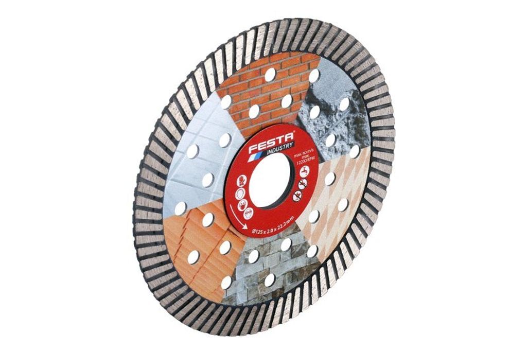 Diamantscheibe Turbo Extreme 125 x 2.0 x 22.2 mm, FESTA INDUSTRY