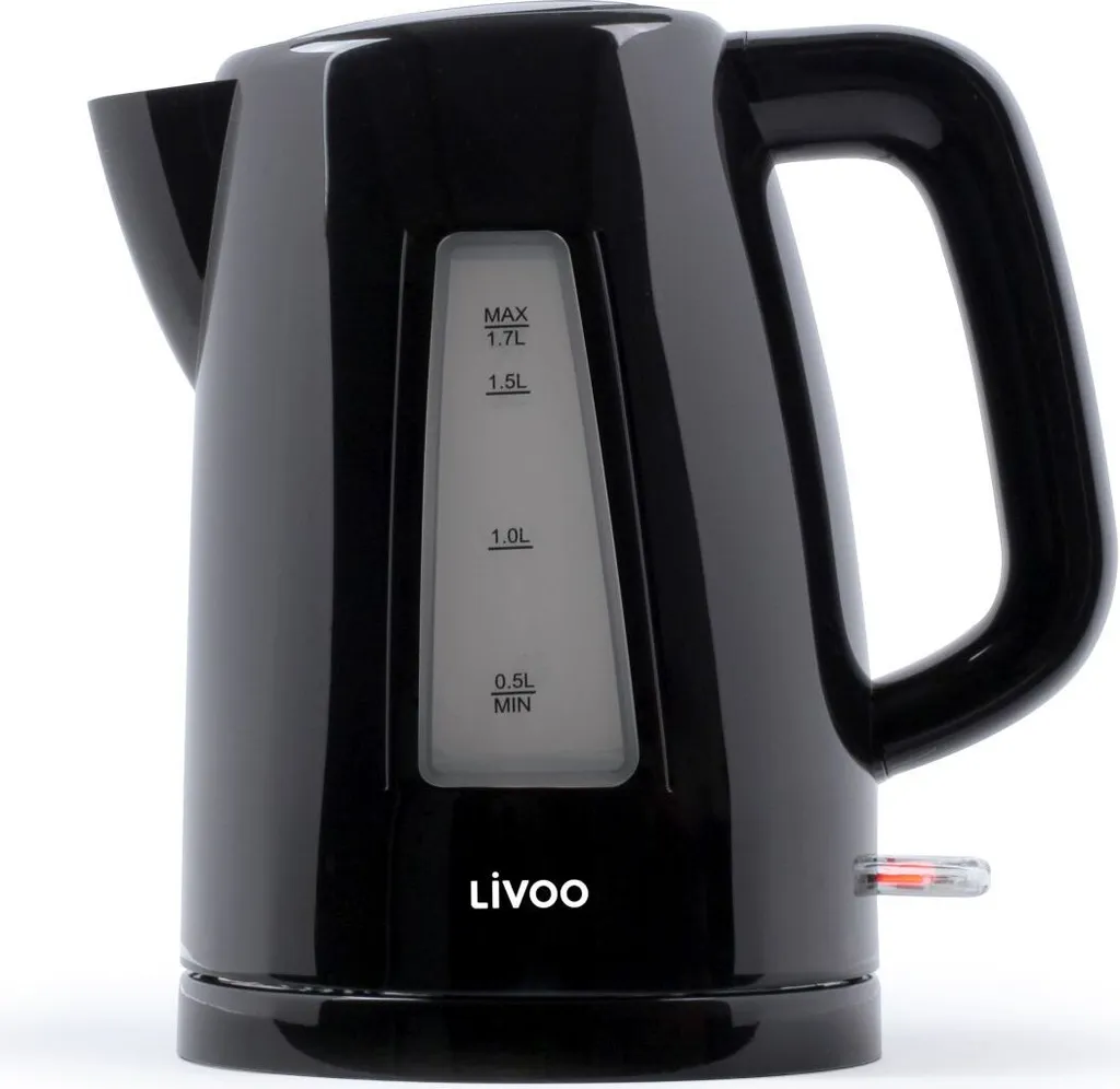 Bouilloire électrique Livoo 1,7L haute puissance et arrêt automatique