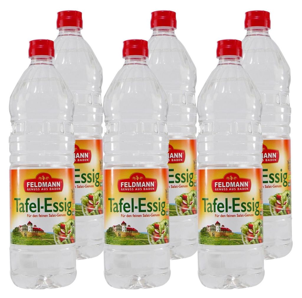 Feldmann Tafel-Essig -hell- (10 x 1,0L) Produktbild 