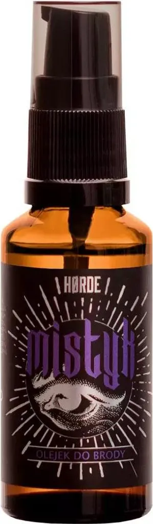 Huile à barbe Mystic Horde 10 ml - Soin hydratant pour homme moderne