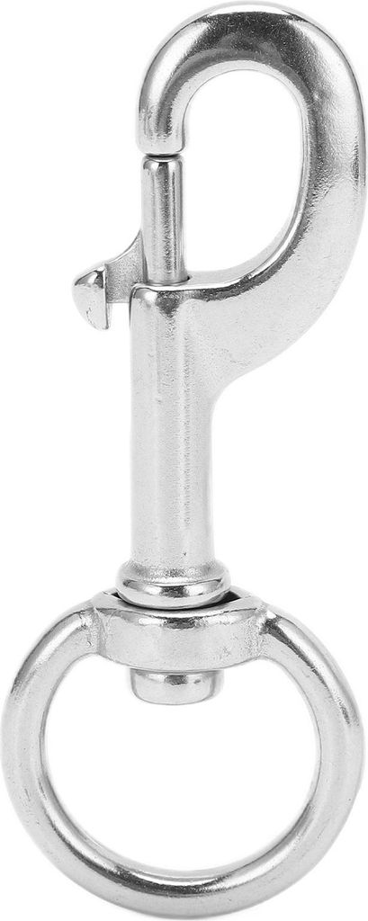 Wirbel-Karabinerhaken, 316 Edelstahl, rostfrei für Tauchausrüstung, Angelzubehör