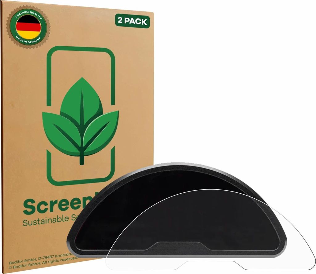 2x ScreenLeaf Schutzfolie für motogadget motoscope pro nachhaltiger Displayschutz Display Schutz Folie Klar Transparent