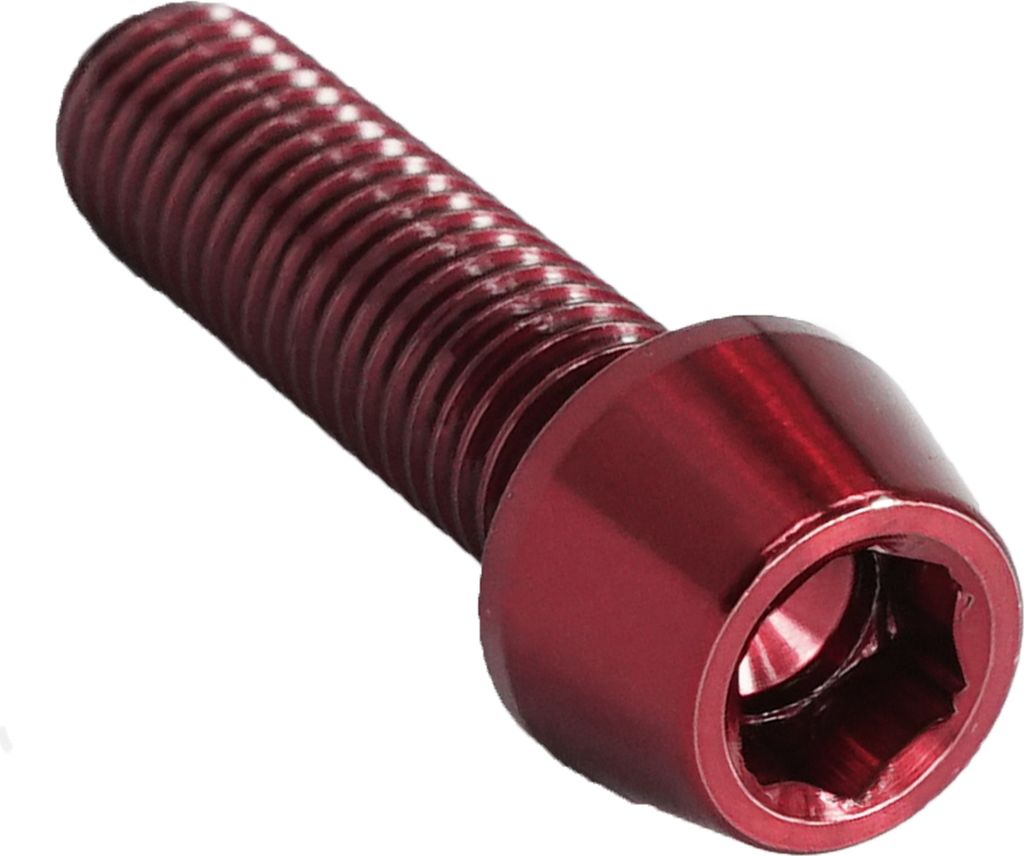 Titan M5x18 Schraube DIN 912 konisch rot