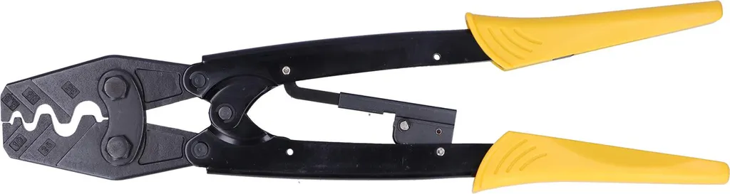 Pince à sertir à cliquet HS-38 pour cosses de câbles 5,5 à 38 mm²