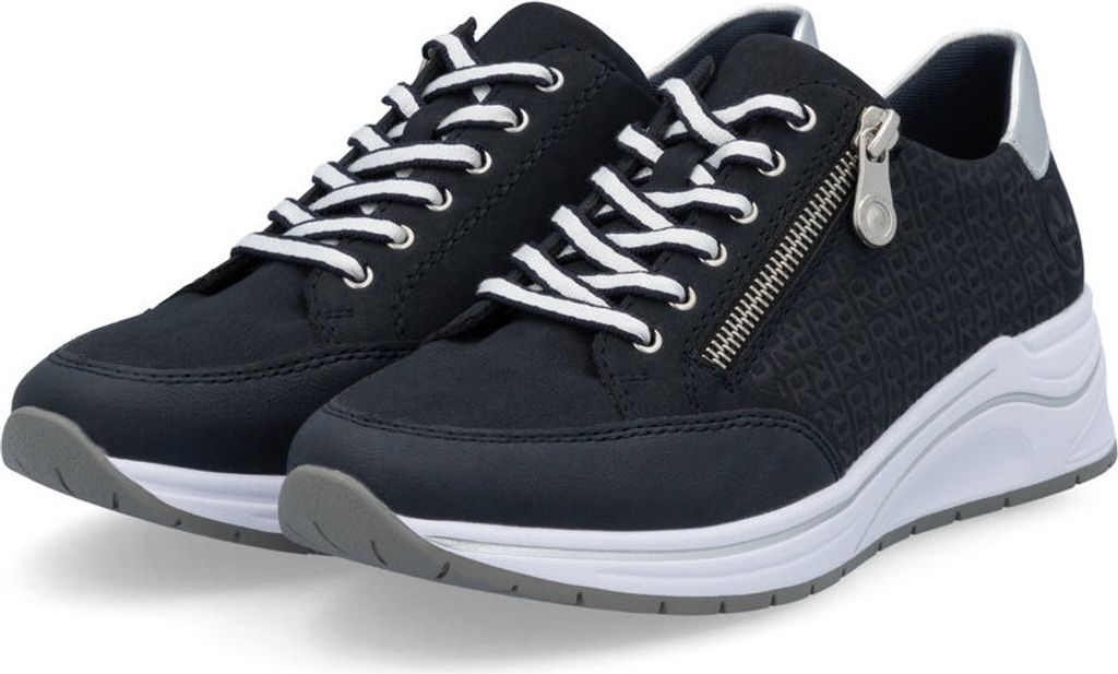 Rieker Damen Sneaker blau, Damen:37 EU