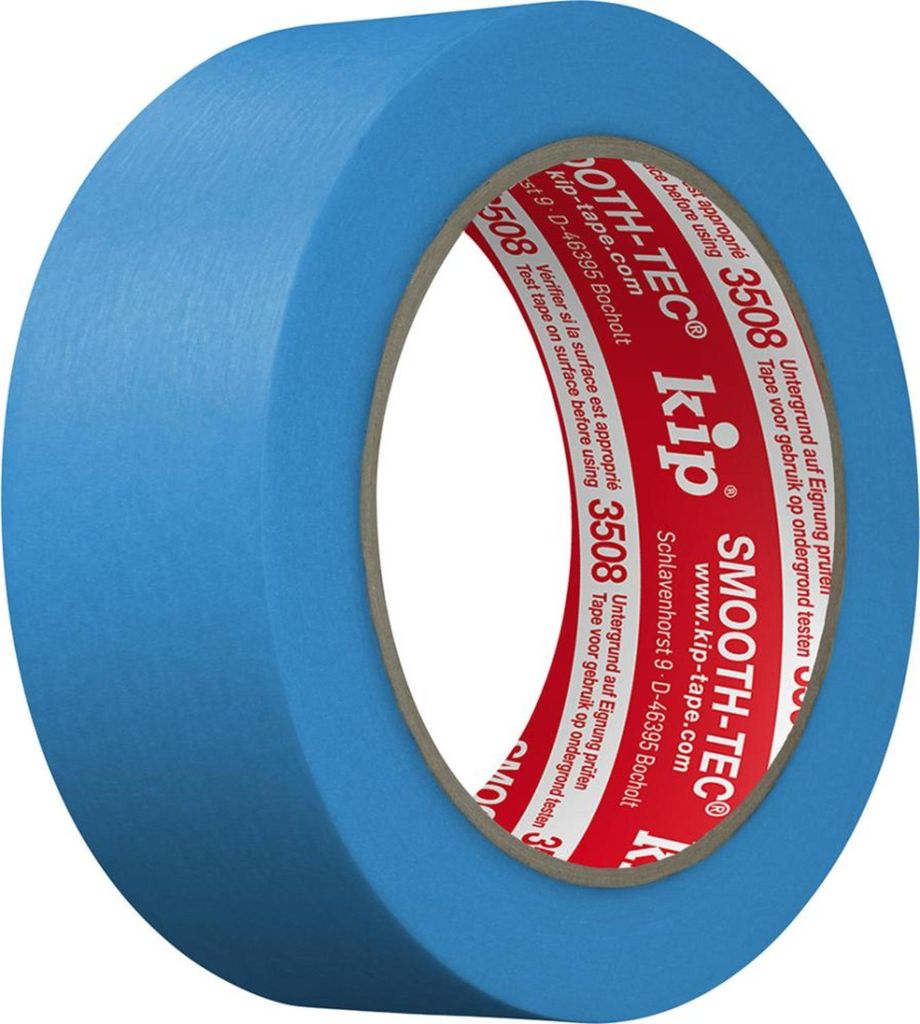 kip 3508 SMOOTH-TEC blau Glattkrepp 36 mm x 50 m