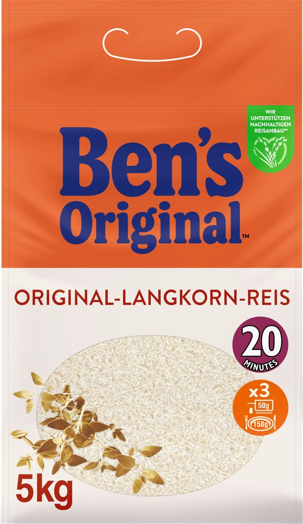 BEN'S ORIGINAL™ Riz en vrac 20 minutes Original riz long Image du produit 