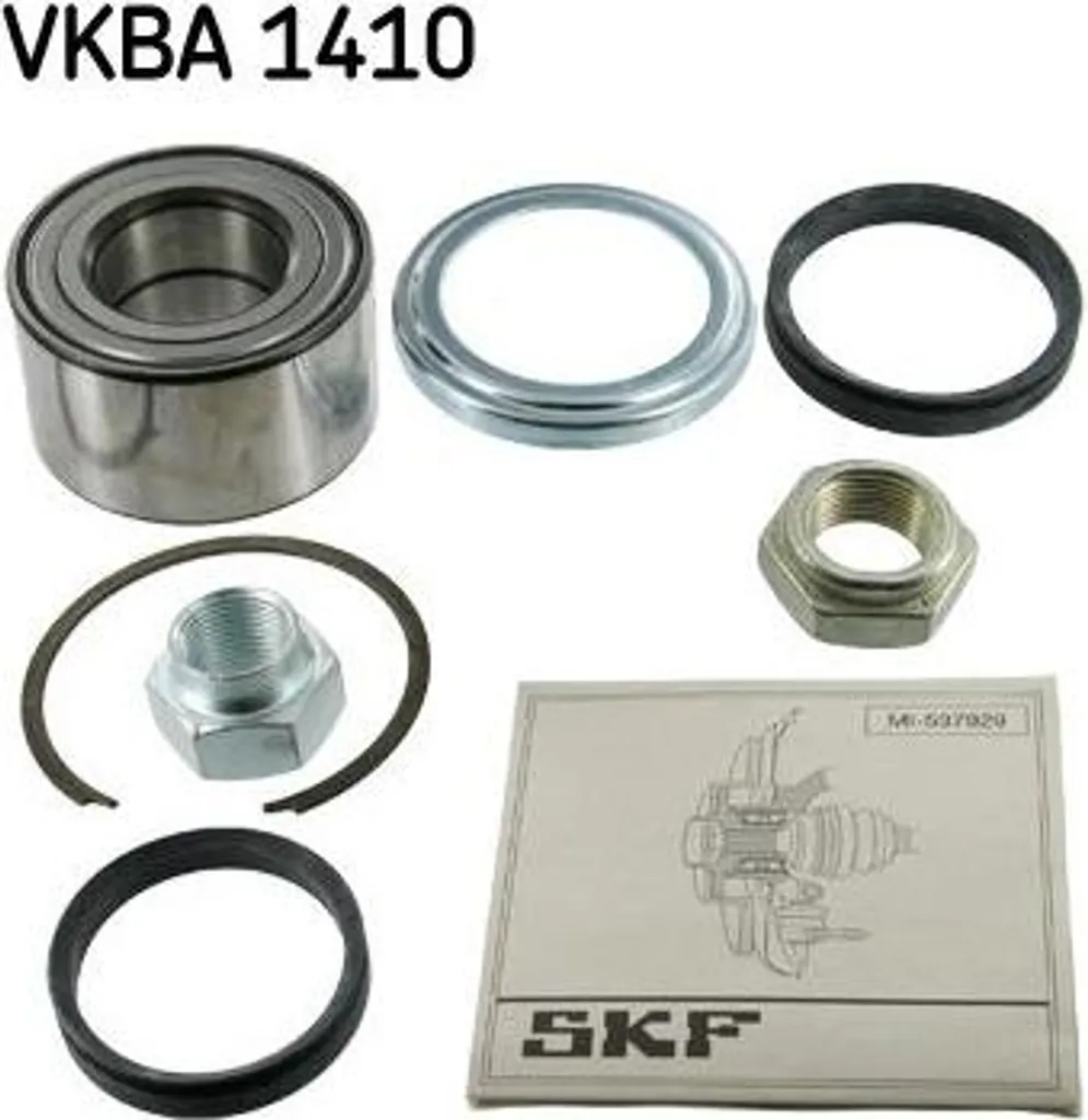 Roulement de roue SKF VKBA 1410 - Kit OE 46439333 pour Ibiza et Malaga