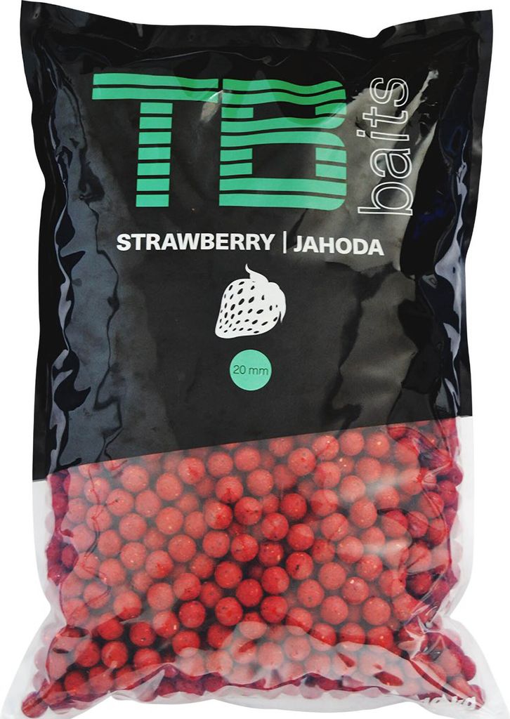 Tb Baits Tomas Blazek - Boilie Strawberry 24mm 10kg - kulki Zdjęcie produktu 