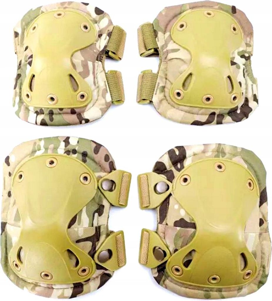 Taktisches Knie- und Ellbogenschoner-Set für militärische Zwecke