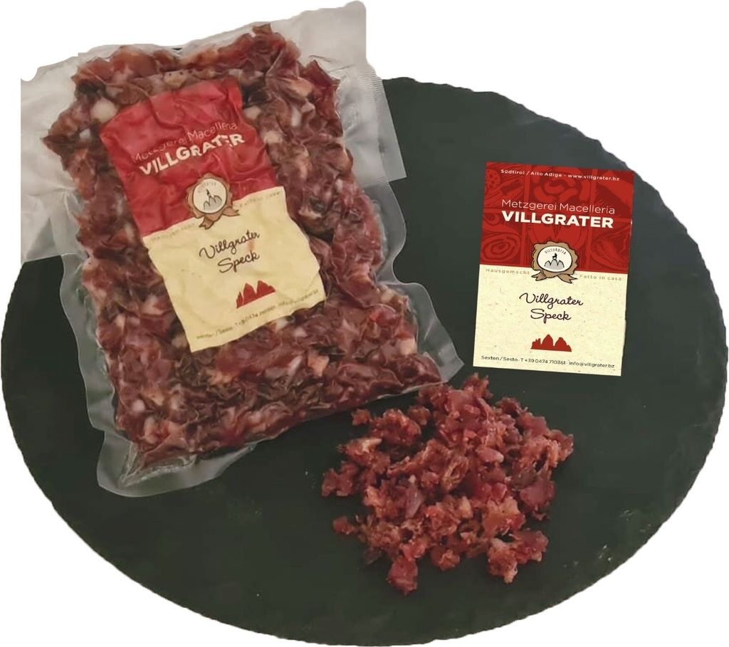Speck gewürfelt Villgrater ca. 300 gr. - 9059