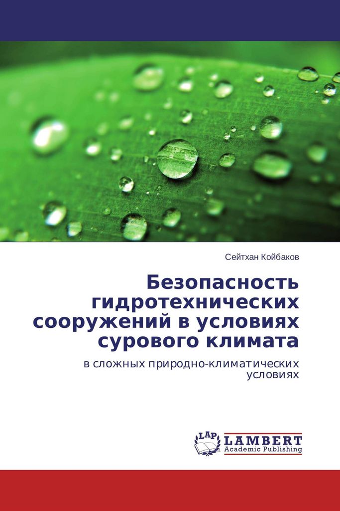Sicherheit von hydrotekhnicheskikh sooruzheniy v usloviyakh surovogo klimata