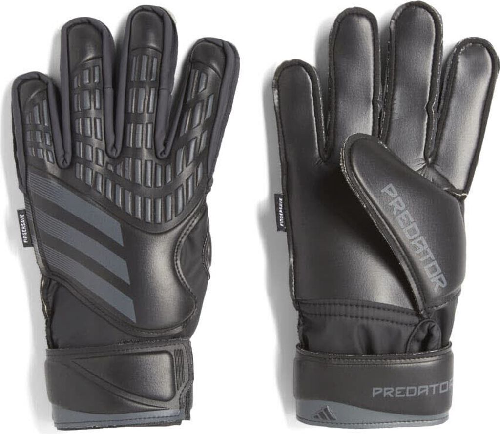 ADIDAS Predator Match Fingersave Kids Torwarthandschuhe Kinder schwarz 4.5
