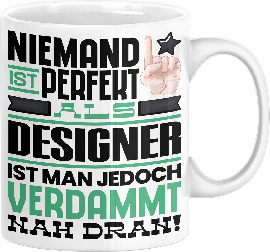 Designer Geschenk Tasse Lustige Geschenkidee für Designer Produktbild 