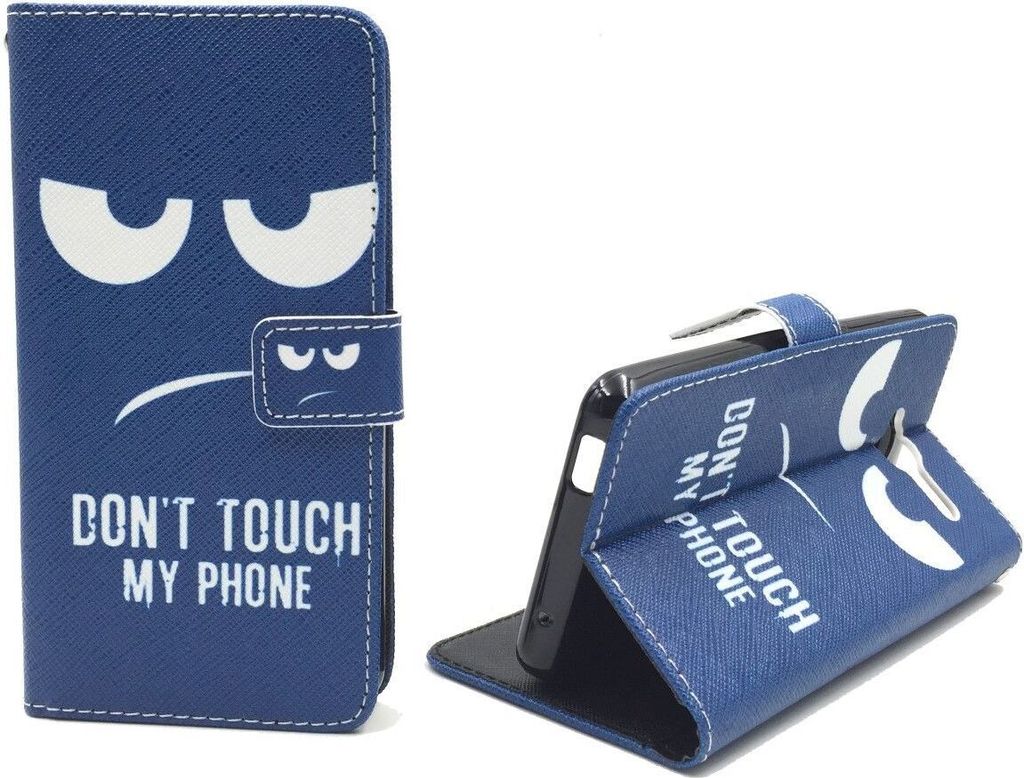 Handyhülle Tasche für Handy ZTE Blade L3 Dont Touch my Phone