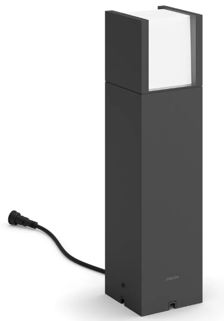 Borne Extérieure Philips Arbour 660lm IP44 Anthracite 40cm Éclairage 12V - 2