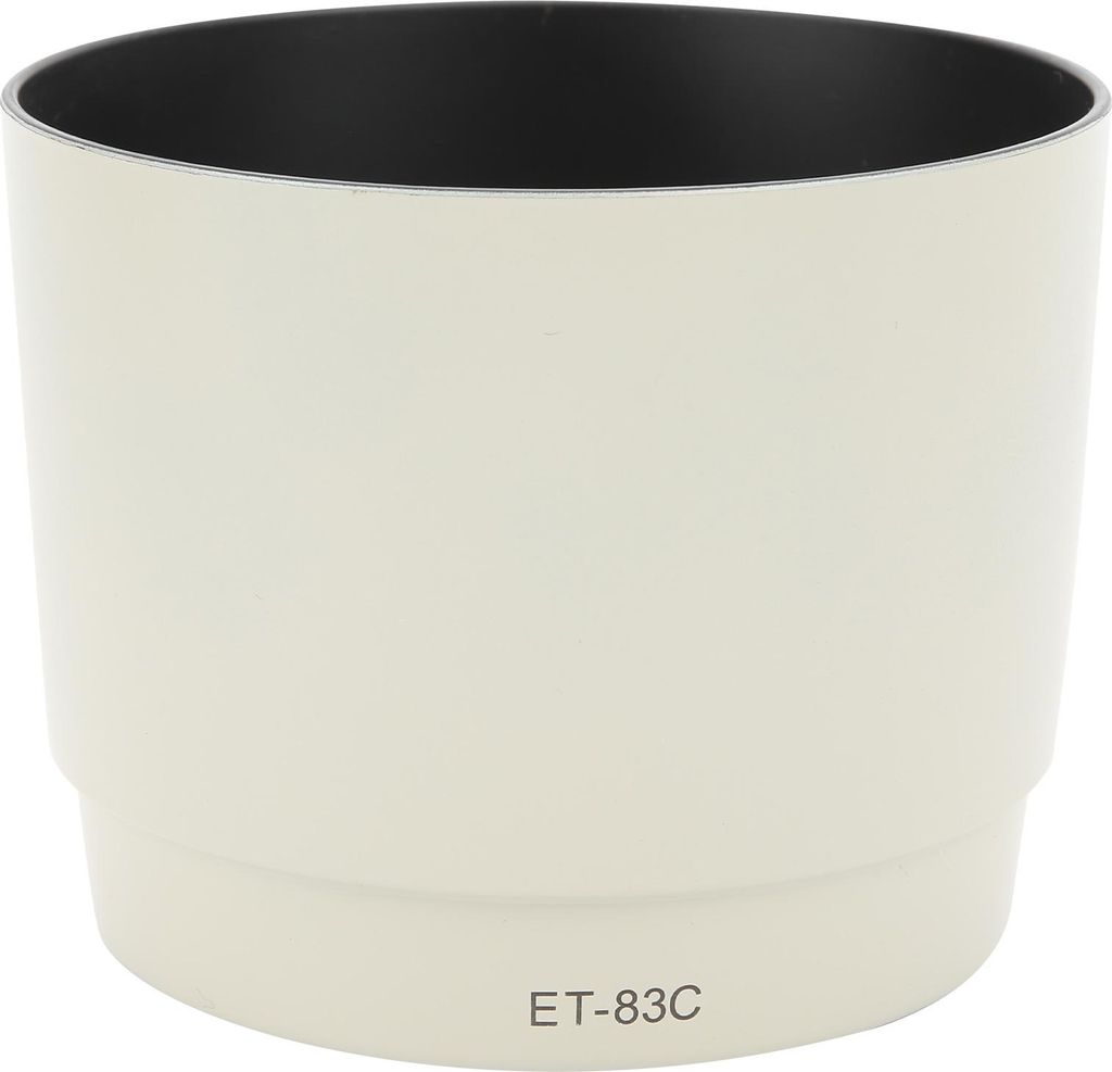 ET-83C Kamera-Gegenlichtblenden umkehrbar für Canon EF 100-400mm F/4.5-5.6L IS USM Weiß