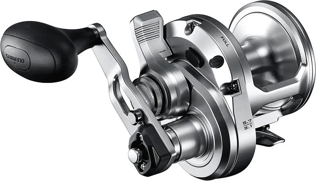 Moulinet 2 Vitesses Shimano Speedmaster 12LD II avec Frein Levier