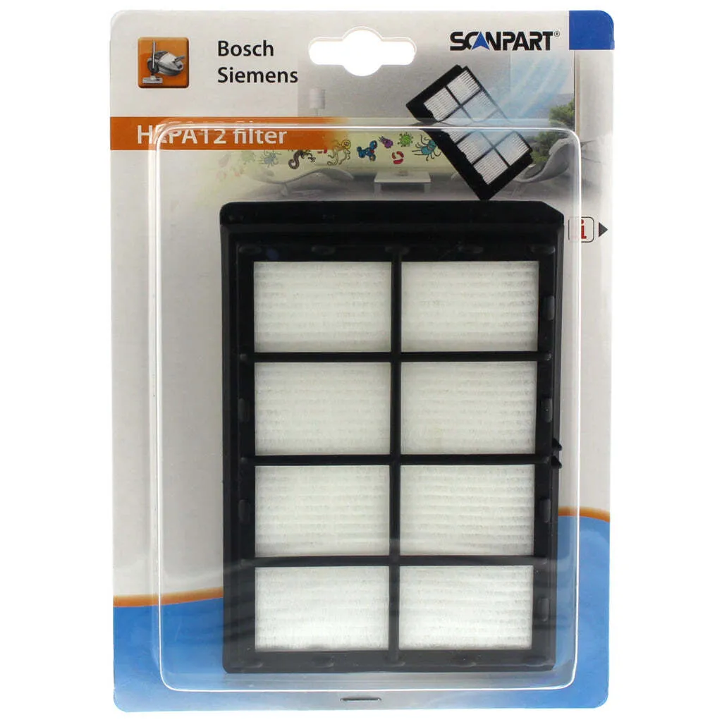 Filtro HEPA Scanpart per Bosch Siemens BBZ8FS1 | Ricambio Alta Qualità