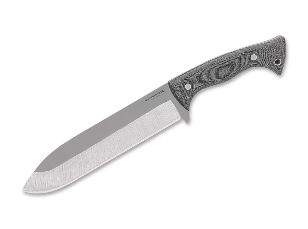 Couteau Condor Balam Knife Bushcraft avec Lame Fixe en Acier Carbone 1075