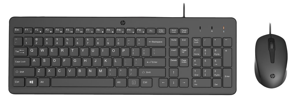 HP Tastatur 150 Wired Mouse and Keyboard Combination (P) Image du produit 