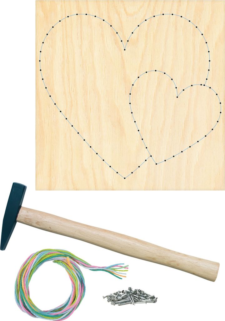 Pebaro Nagelbild-Set Herz, NB6-SET