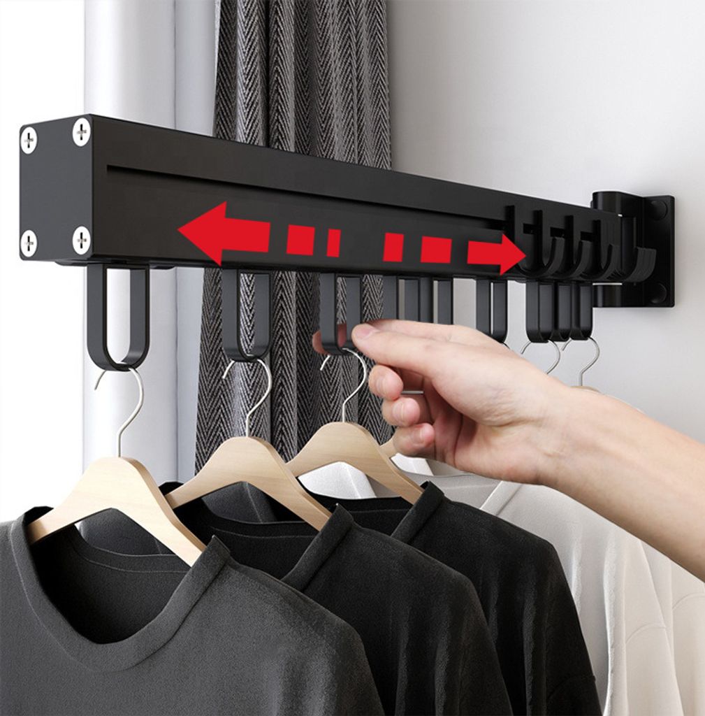 Platzsparender Wäscheständer Unter Dem Schrank, Versteckter Wäscheständer Für Wäsche, 53,3 Cm