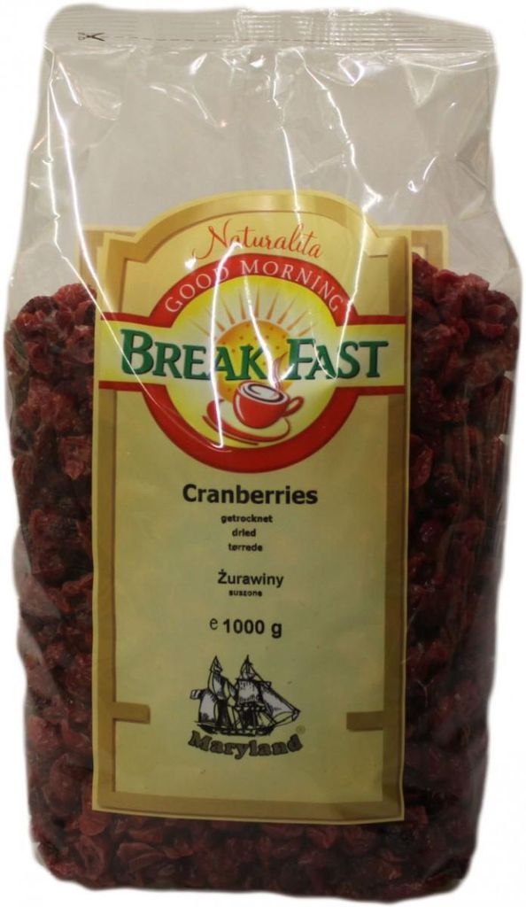 Maryland Cranberries getrocknet und gesüßt Groß im Geschmack 1000g