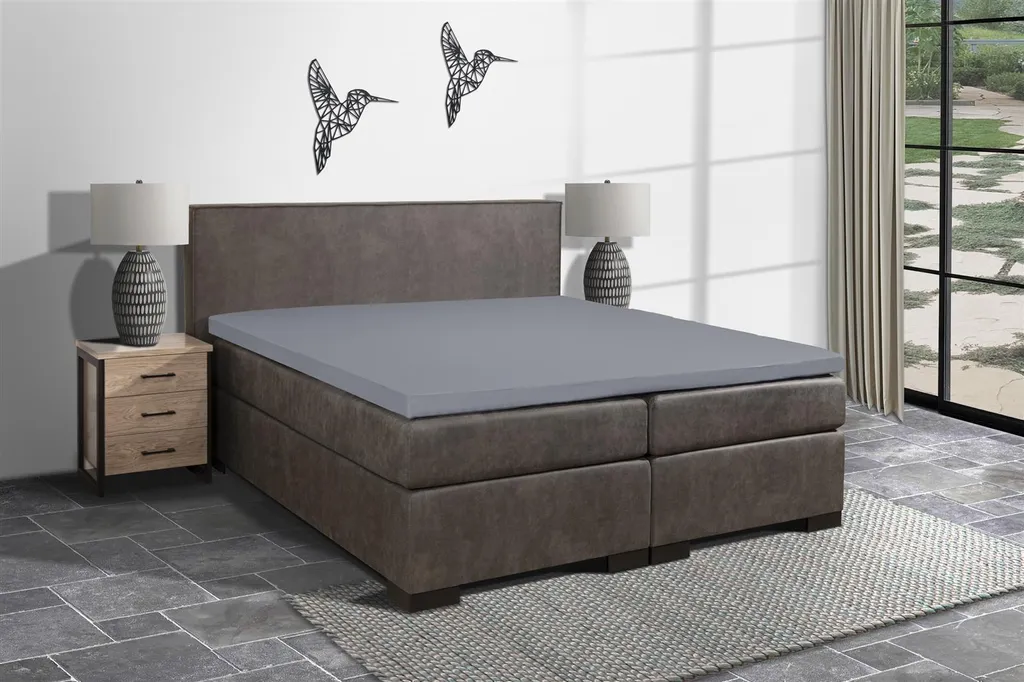 Drap-housse de luxe ultra extensible 120x200-130x220 cm sans plis