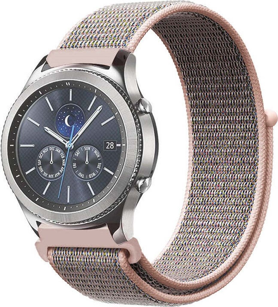 SYSTEM-S Armband 22 mm aus Nylon für Fitbit Versa 3 / Sense Produktbild 