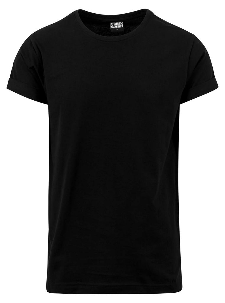 Urban Classics - T-Shirt Zum Krempeln für Herren TN585 (XL) (Schwarz)