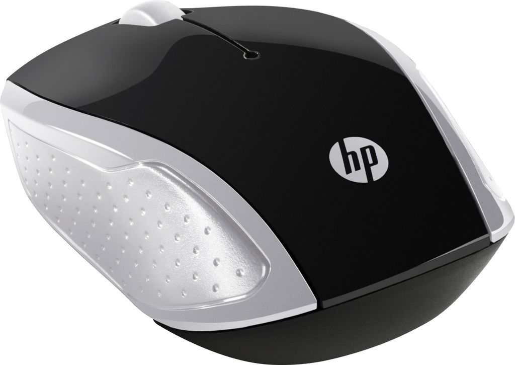 Bezdrôtová myš, HP 200 Pike Silver, strieborná, optická, Obrázok produktu 
