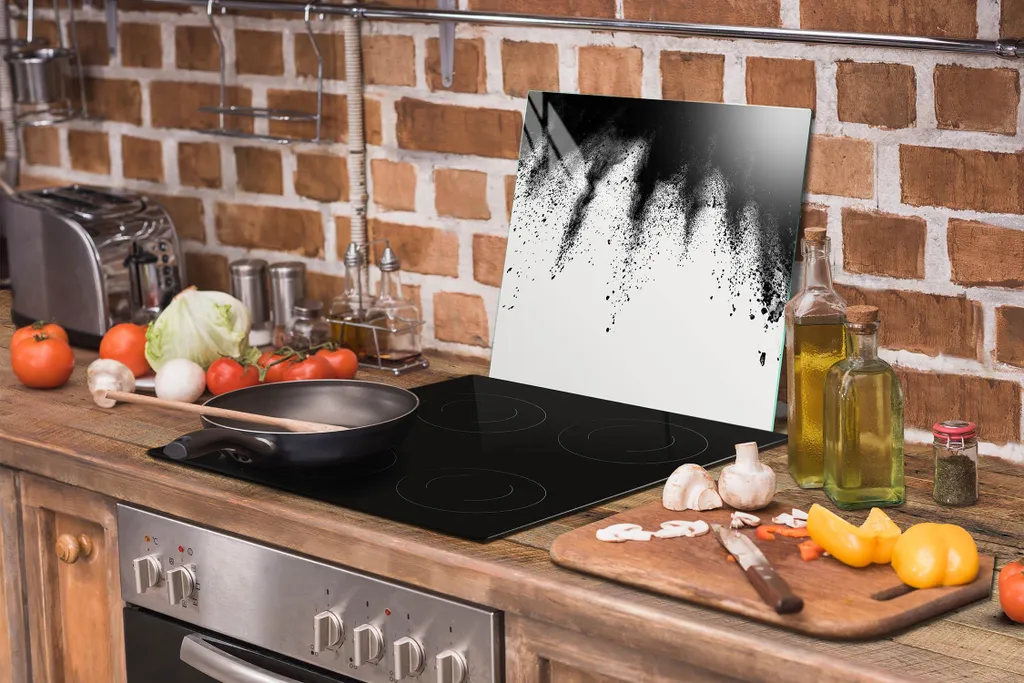Piastra Protettiva in Vetro Temperato 50x52 per Fornelli e Induzione - 6