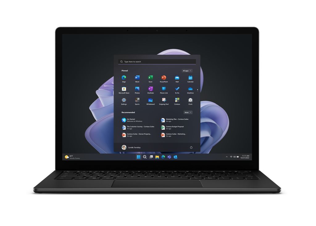 MICROSOFT RBI-00030 Surface Laptop 5 Intel Core i7-1185G7 34,29cm 13,5Zoll 16GB 512GB W10P SC Schwarz Österreich/Deutschland 1 Lizenz