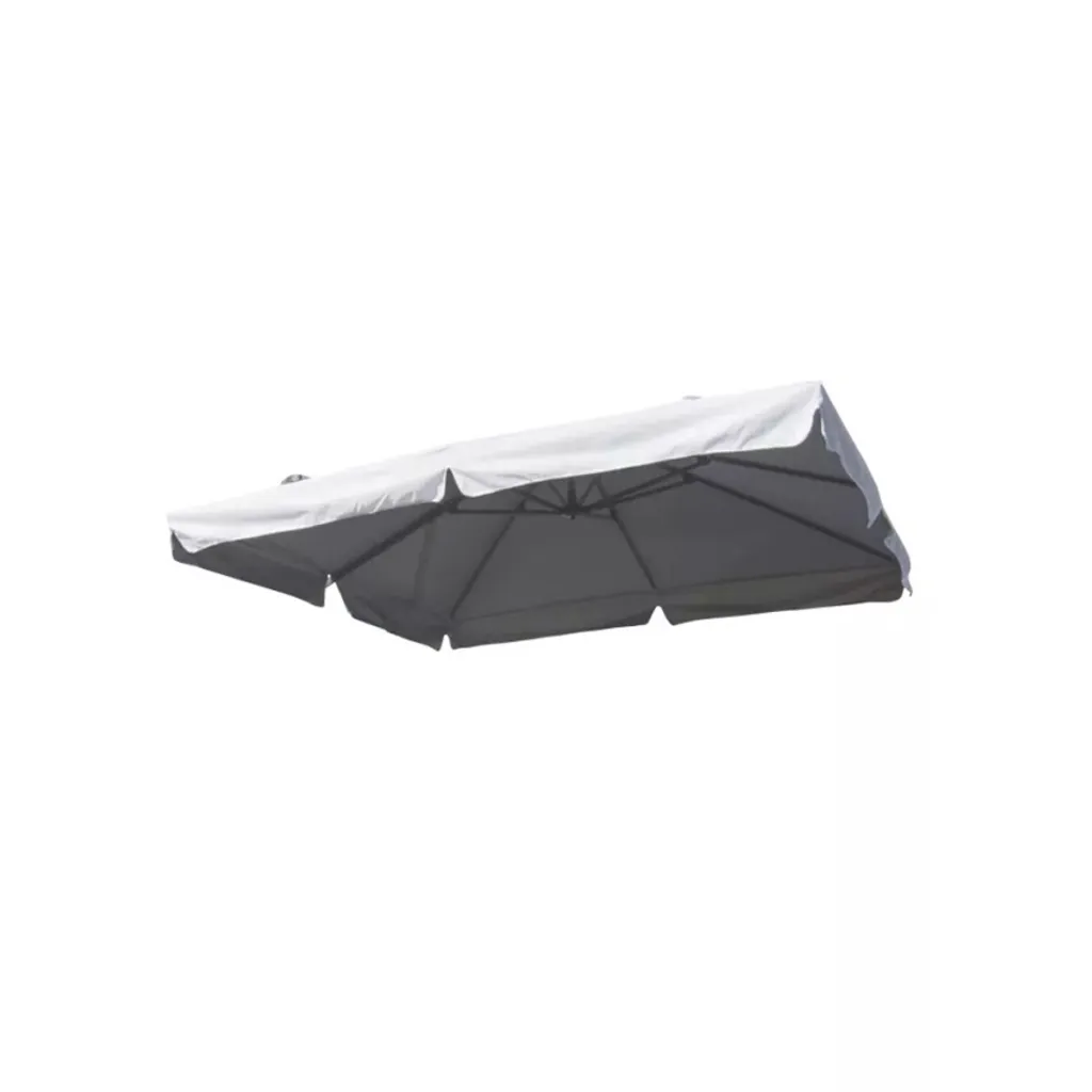 Toile de Rechange 3x3 pour Parasol Oslo Double : Ombre Totale Jardin