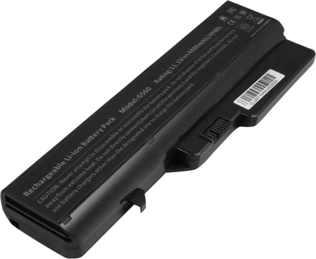Avizar, Lenovo G560 G575 Lithium-Ionen Laptop Akku 11,1V 4400mAh, Schwarz