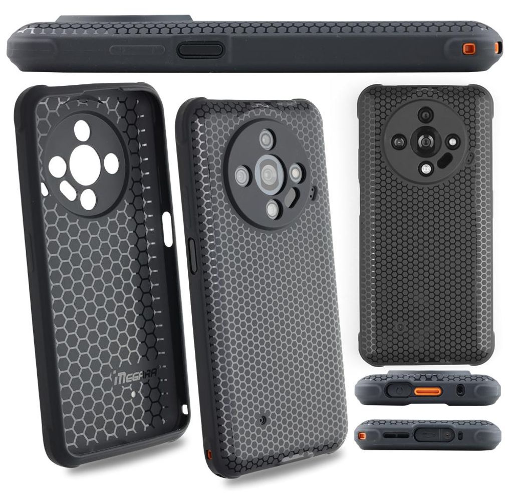 Hülle für HAMMER IRON 6 - 6.56 Silikon matt mit Kameraschutz schwarz TPU