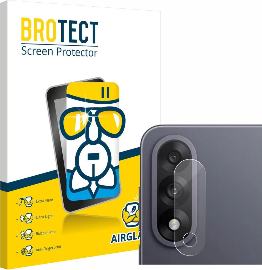 BROTECT Schutzglas für OnePlus Nord 5 (NUR Kameraschutz) Schutzfolie Panzer Folie Glas Display Schutz klar