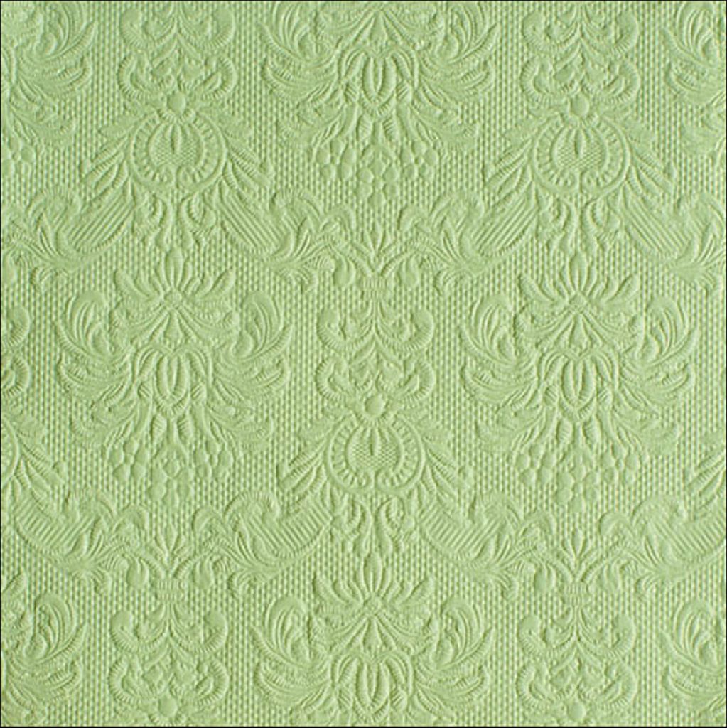 Ambiente - Servietten - Elegance - geprägt - pale green/grün