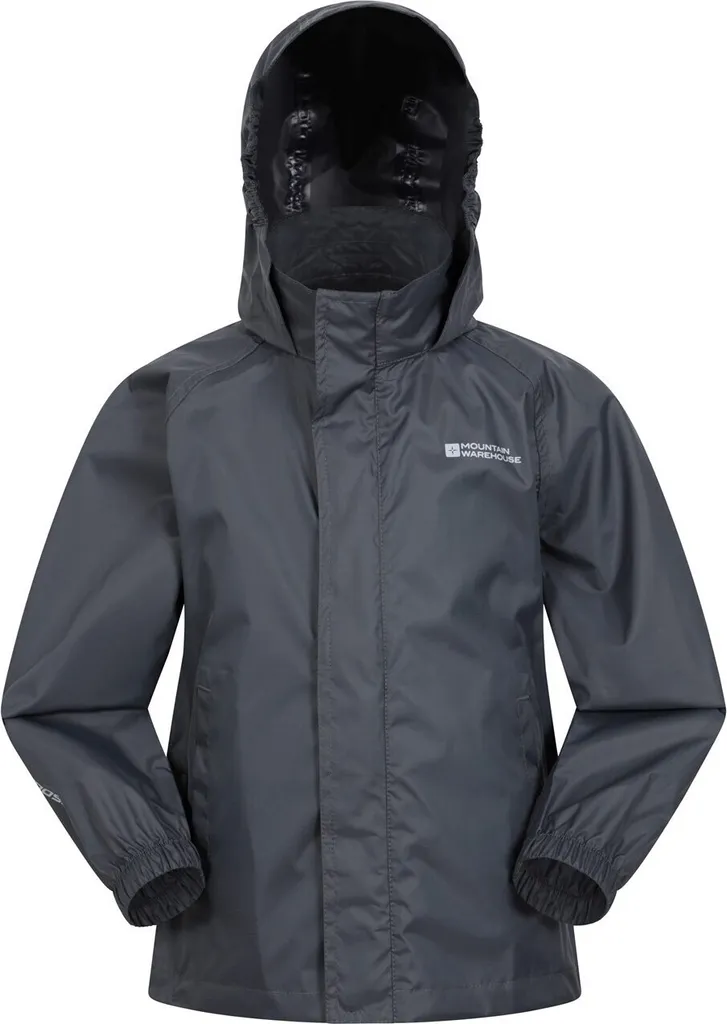 Veste imperméable enfant Pakka II Mountain Warehouse MW1560 - Noir