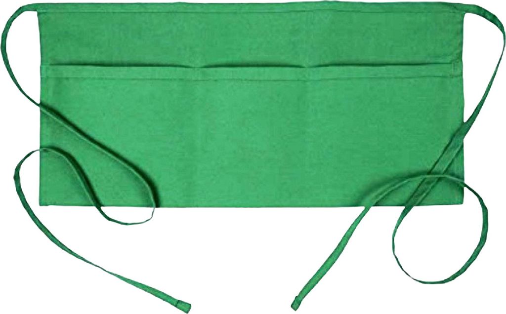 Halbschürze, 3 Taschen, verstellbarer Riemen, für Männer und Frauen, Kellnerin, Küche, Koch, Café, Restaurant, Bäckerei, Blumenladen, Barista...