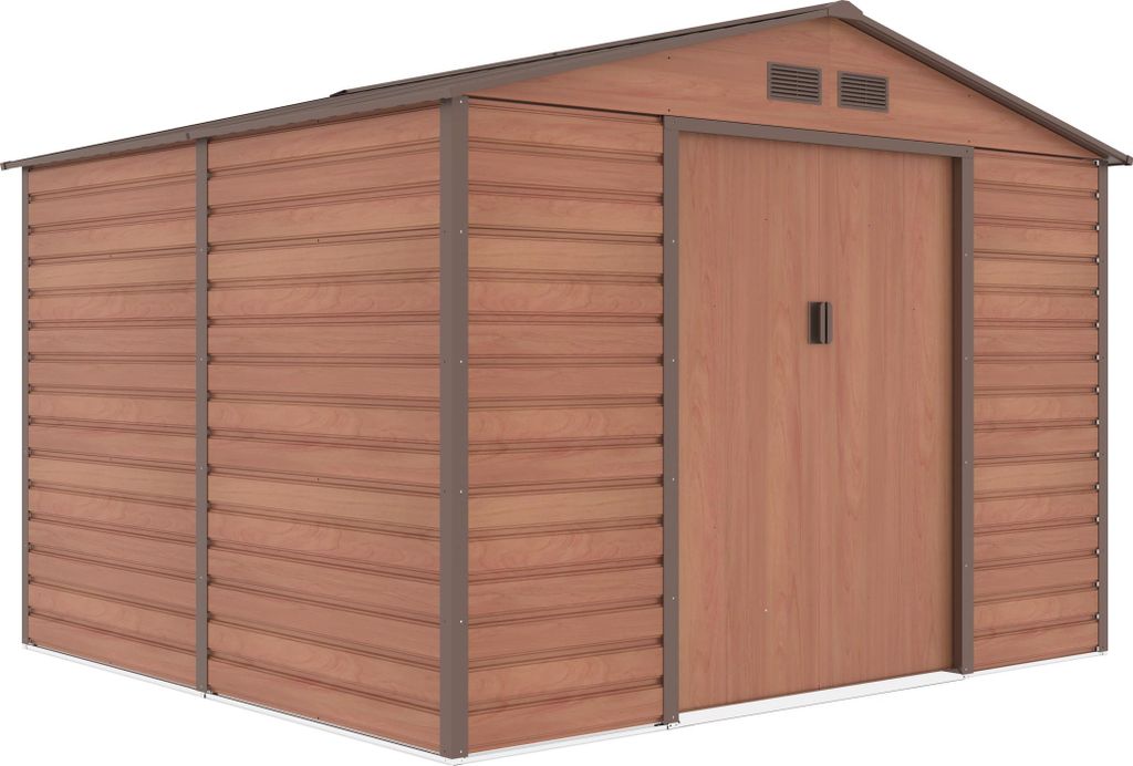 G21 Gartenhaus G21 GAH 706 - 277 x 255 cm, braun G21-63900554
