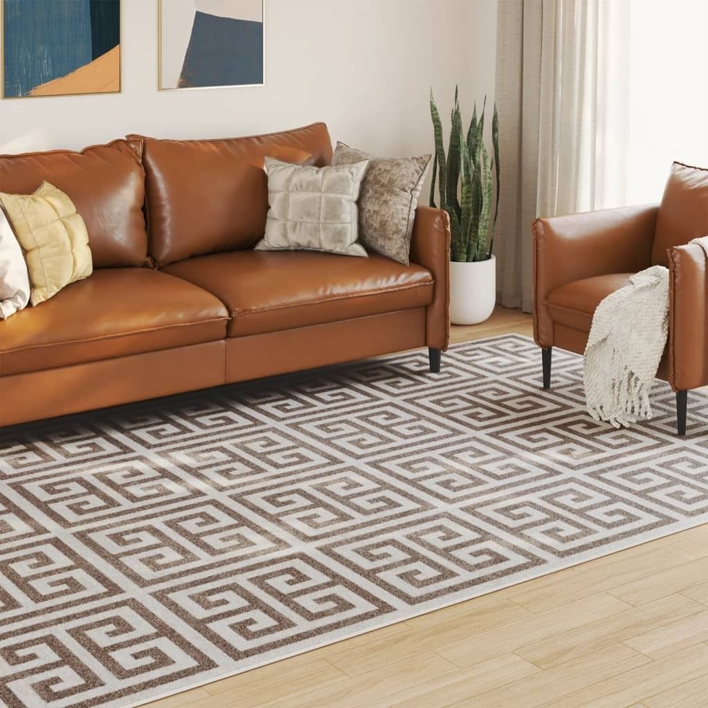 "2026 Aktion"Teppich Wohnzimmer - Modern Stil - Kurzflor Mehrfarbig 190x300cm Rutschfest NEU963365 - Designerteppiche