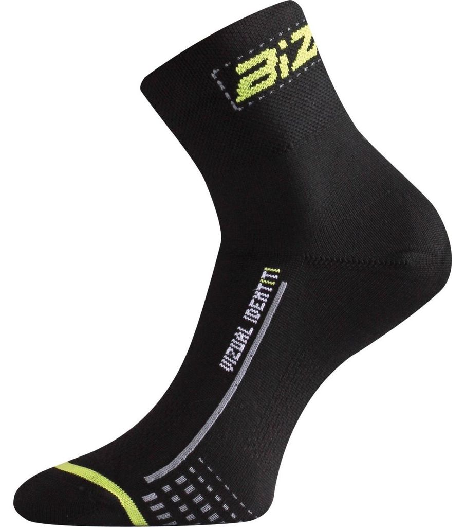 Radsocken BS30 905 MERYL SKINLIFE Polyamid Elasthan glatt gestrickt elastischer Bund