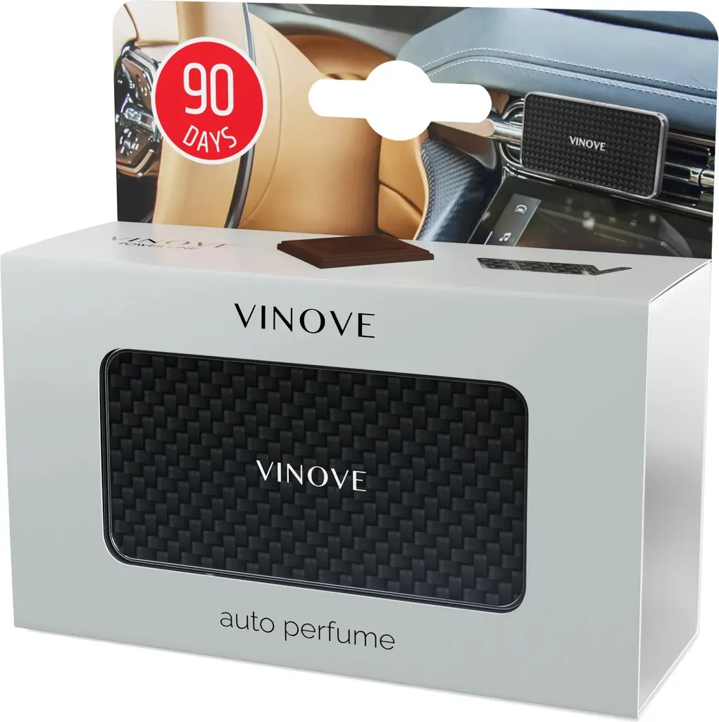 Vinove Roma Carbon Quality Profumo Auto - Fragranza Esclusiva 90 Giorni