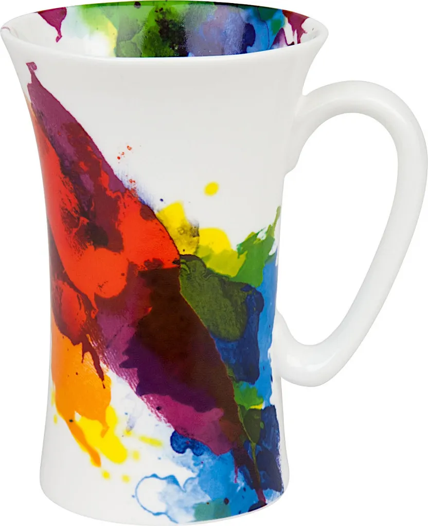 Könitz Tazza Gigante 630ml On Colour Flow - Miglior Bone China per Ufficio