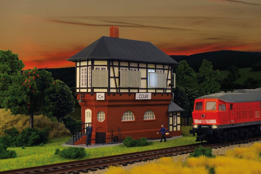 kibri 39488 H0 Stellwerk Cölbe bei Marburg