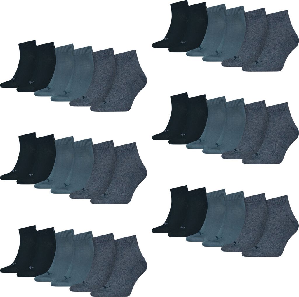 18 Paar PUMA Uni Quarter Socken