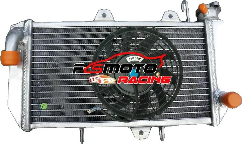Intercooler Frontal avec Ventilateurs et Construction Robuste en Alu