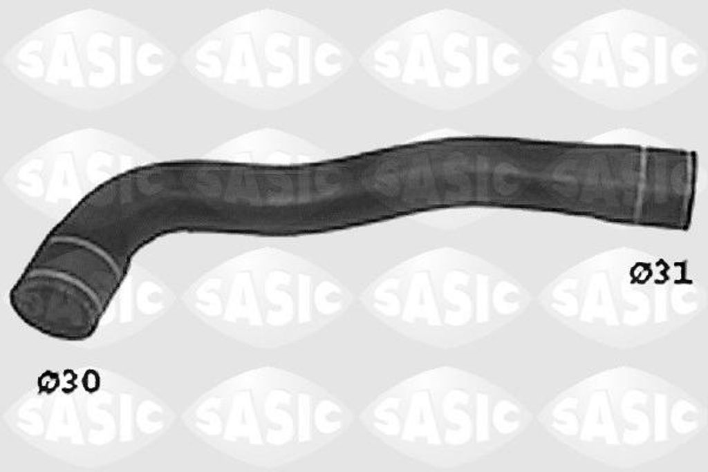 SASIC Kühlerschlauch Wasserschlauch passend für PEUGEOT 106 I (1A, 1C) SWH0420